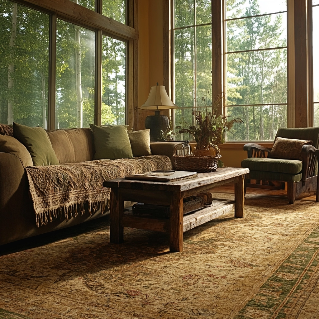 afghan carpet living room 12
