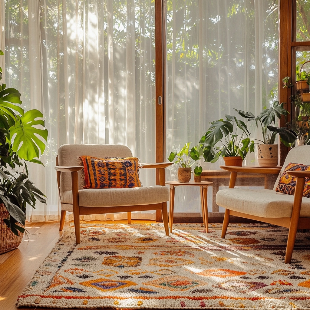 afghan carpet living room 4