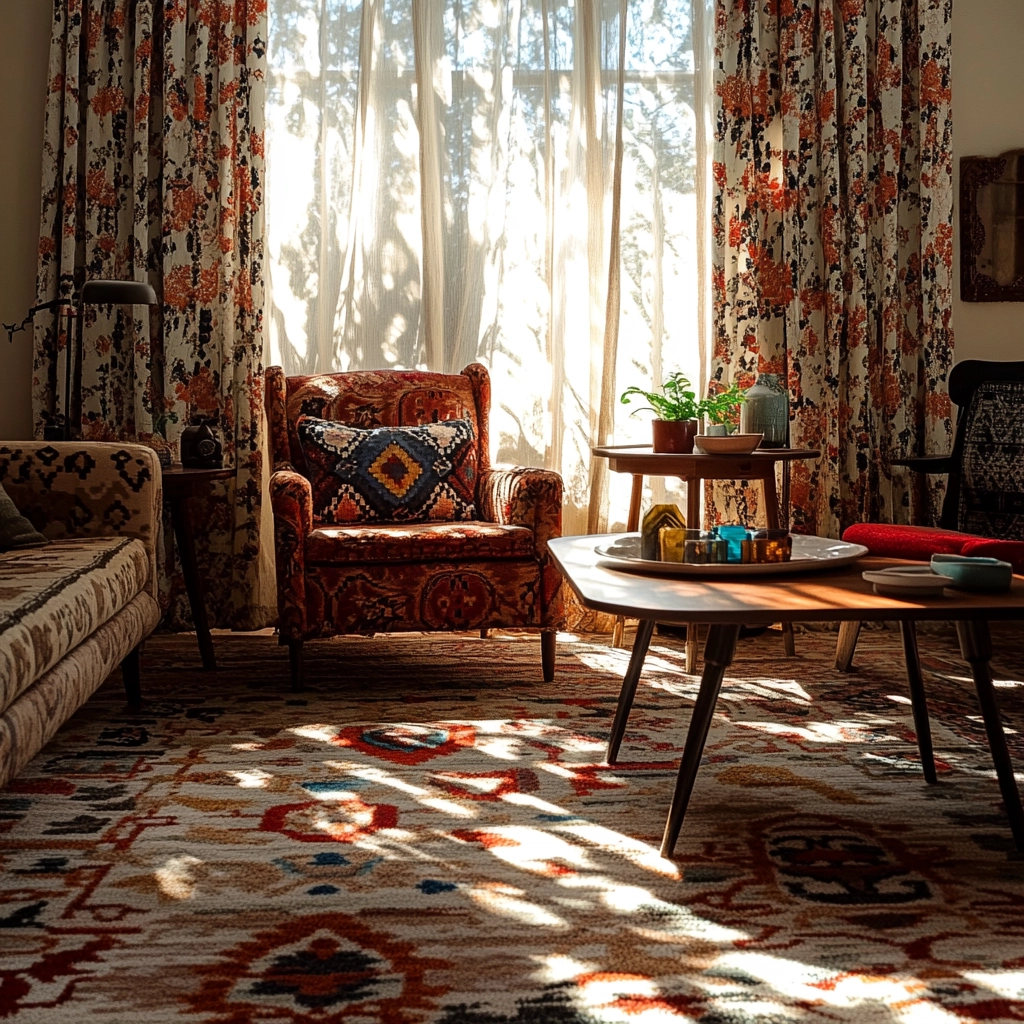 afghan carpet living room 42