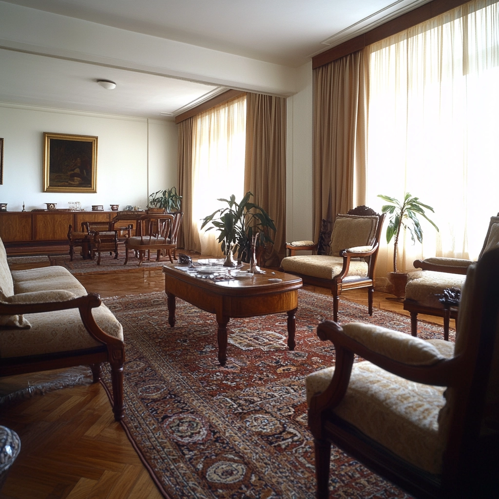 afghan carpet living room 45