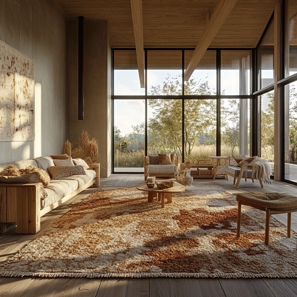 afghan carpet living room 57