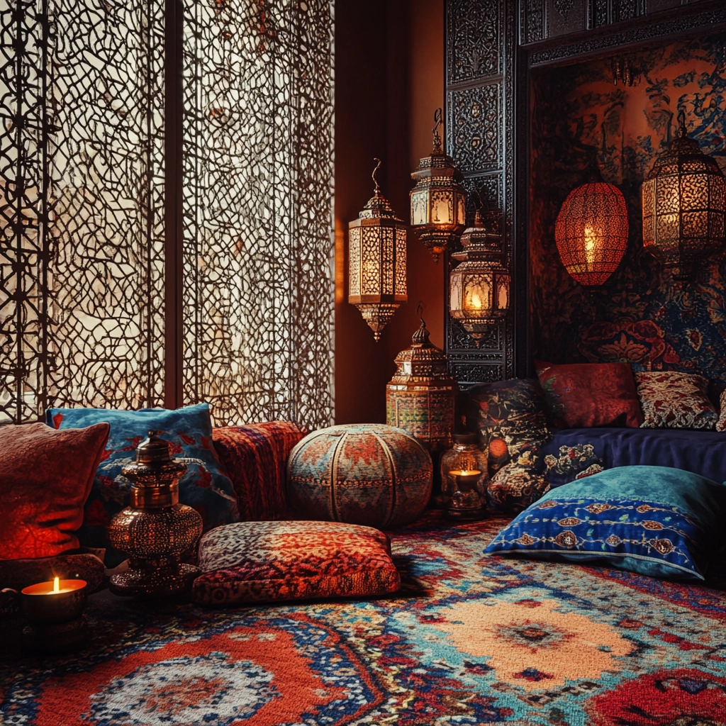 afghan carpet living room 63