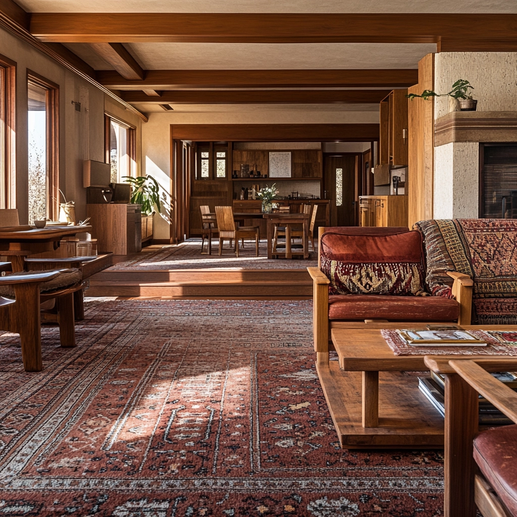 afghan carpet living room 74