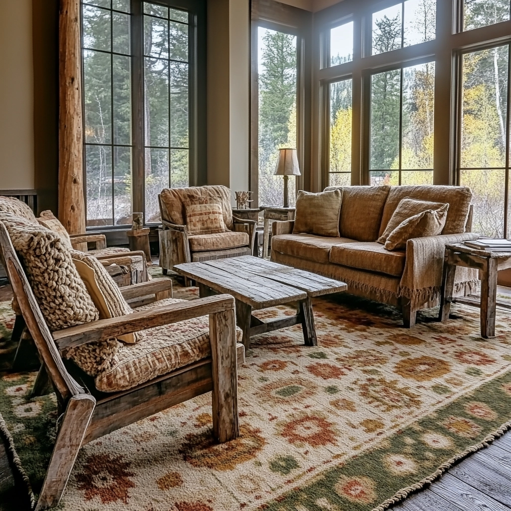 afghan carpet living room 9