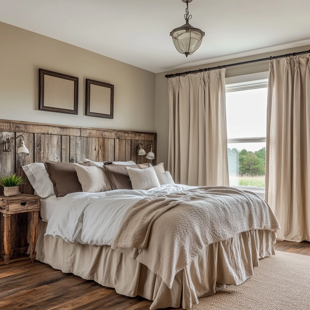 bedroom curtains beige 15