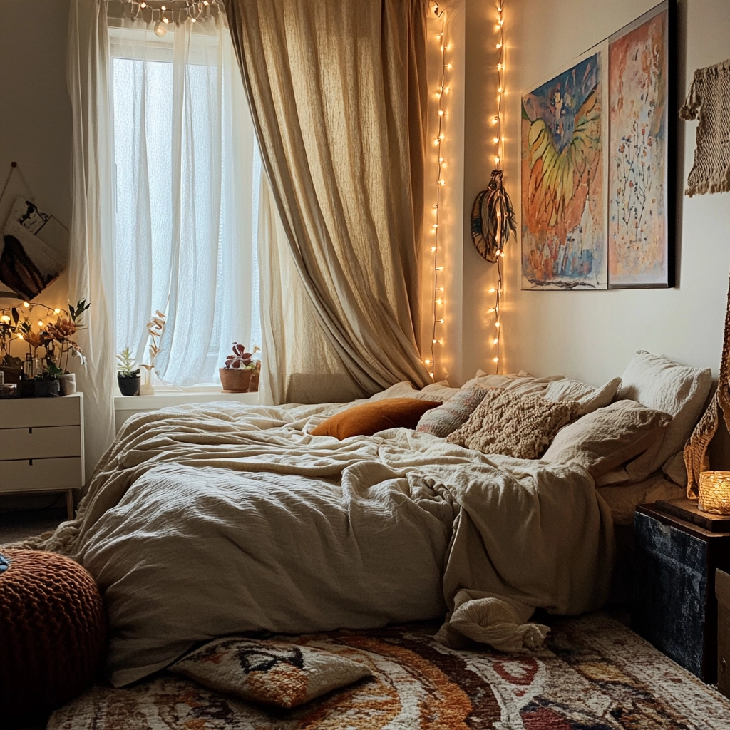 bedroom curtains beige 22
