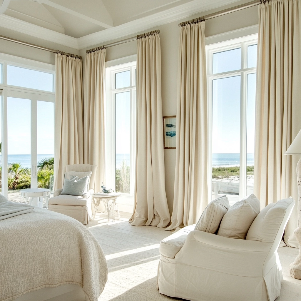 bedroom curtains beige 29