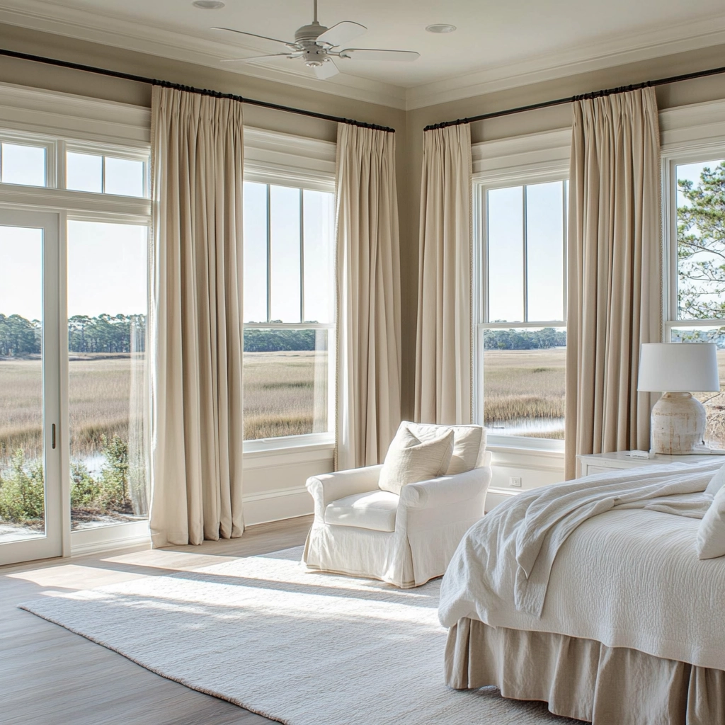 bedroom curtains beige 32