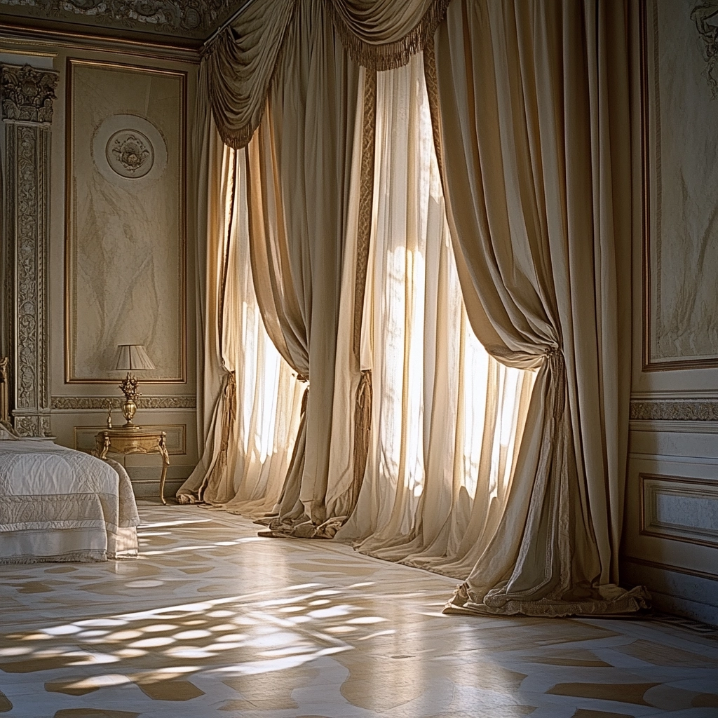 bedroom curtains beige 33