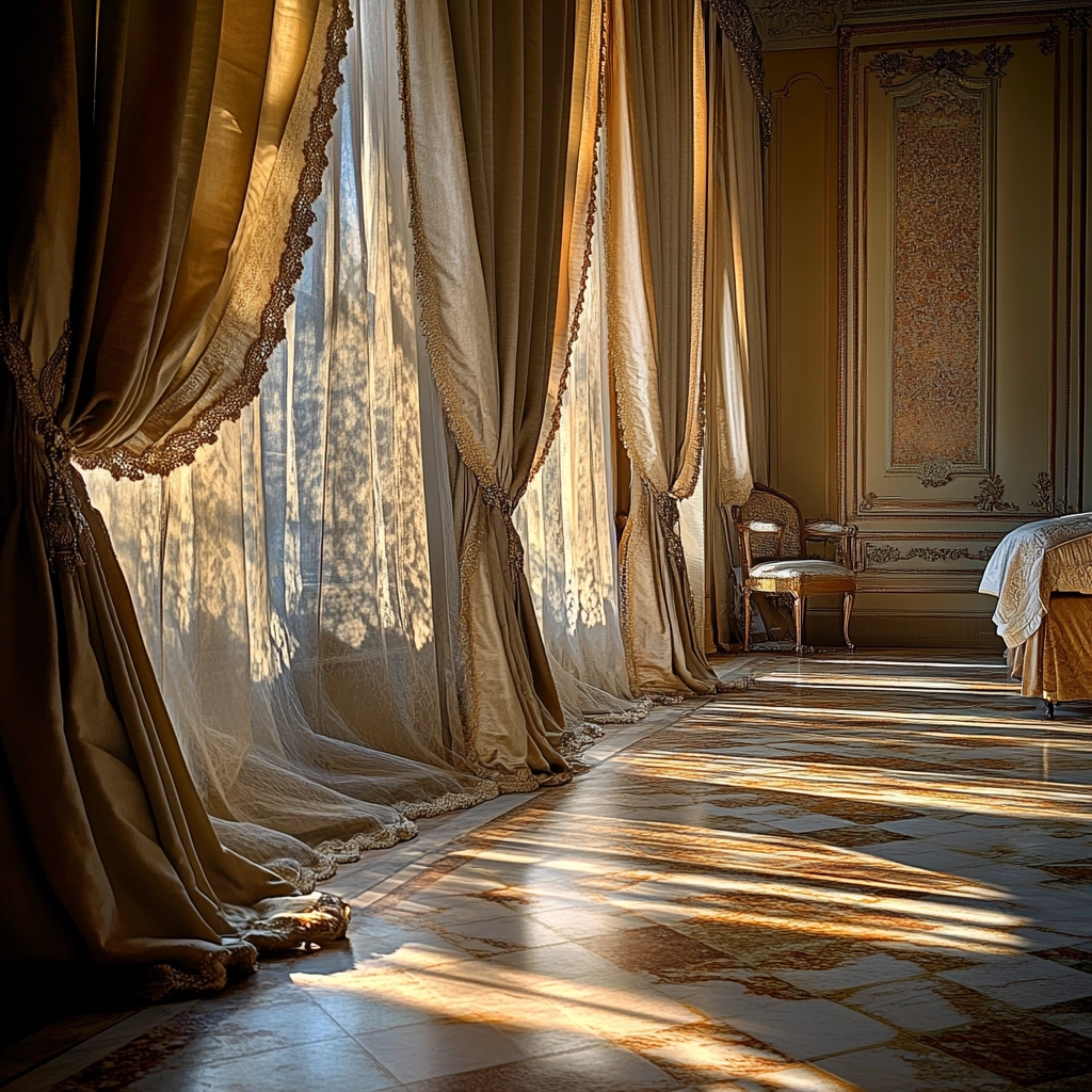 bedroom curtains beige 35