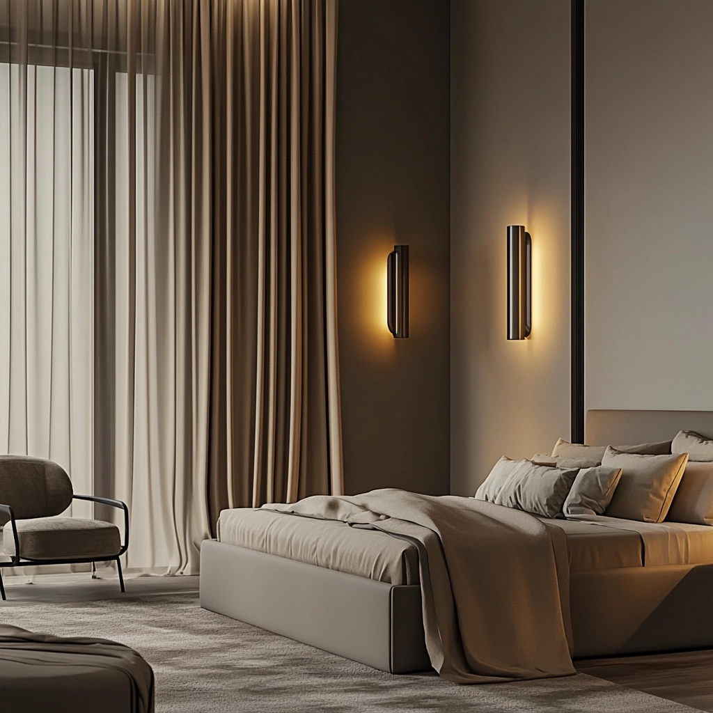 bedroom curtains beige 38