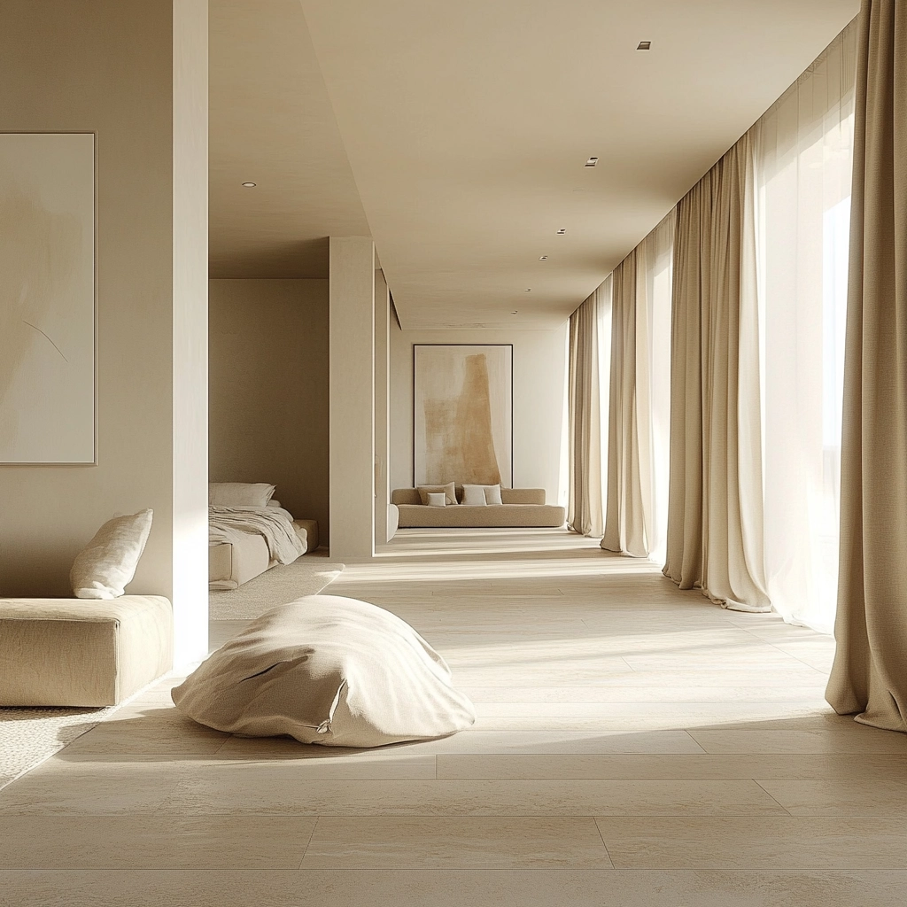 bedroom curtains beige 79