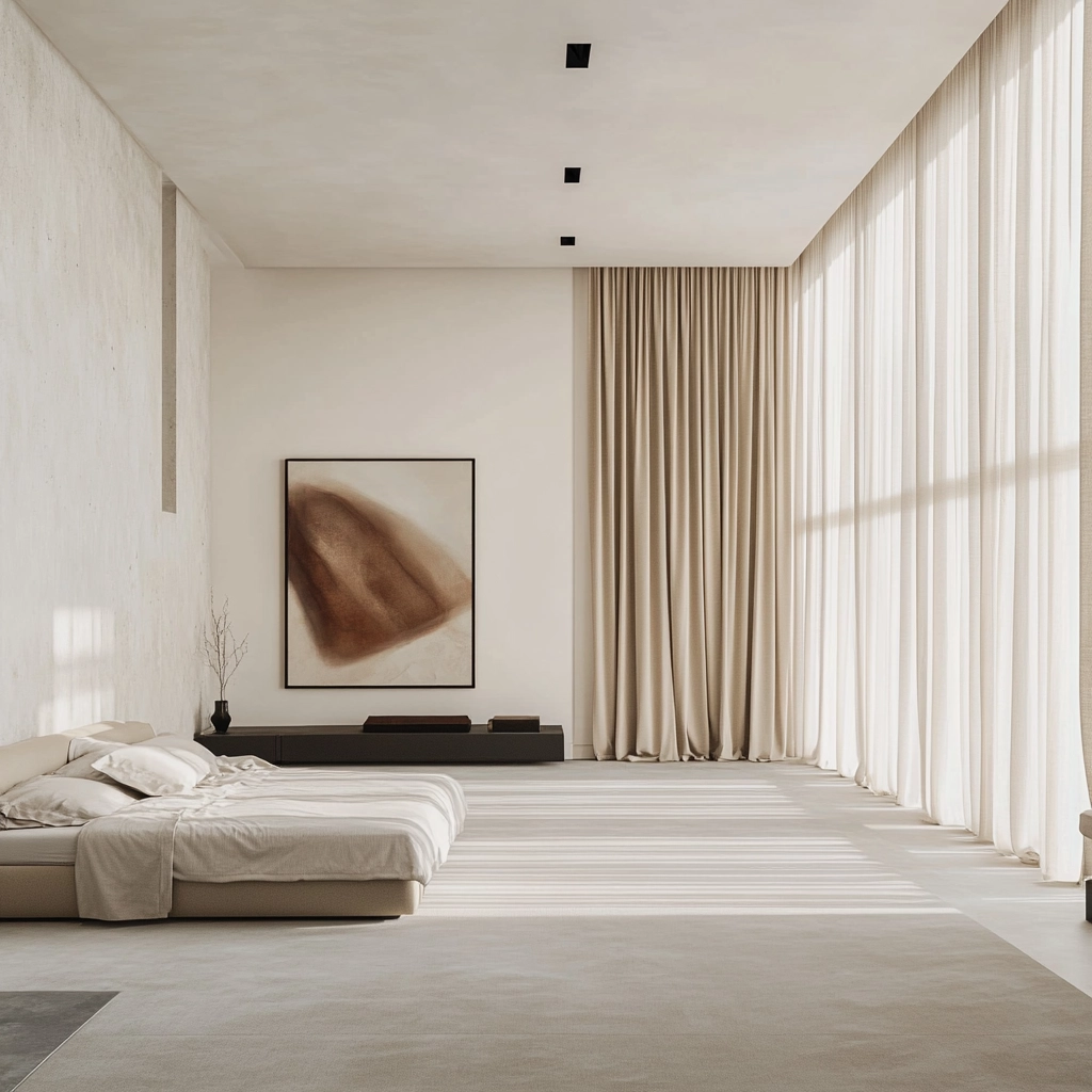bedroom curtains beige 80