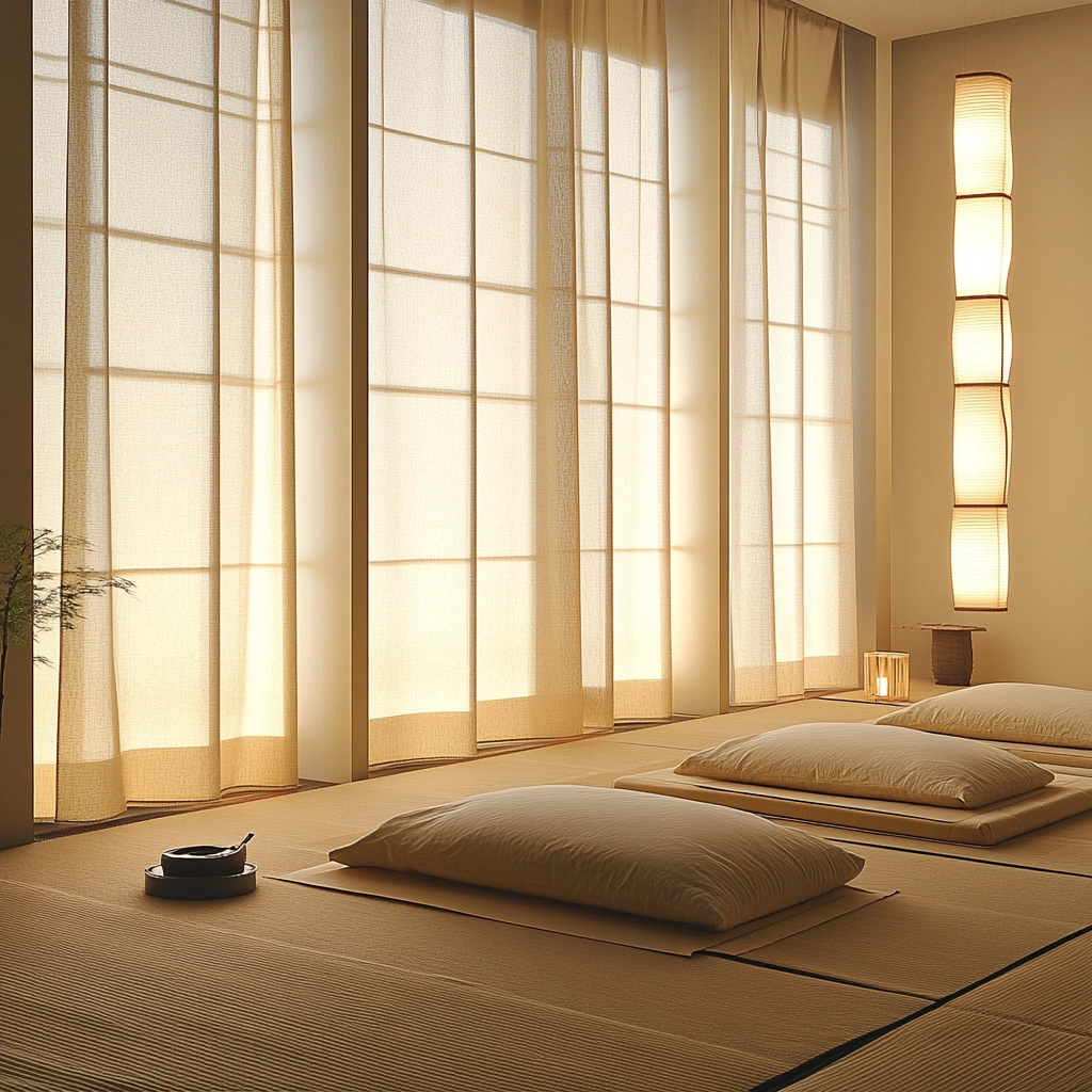bedroom curtains beige 9