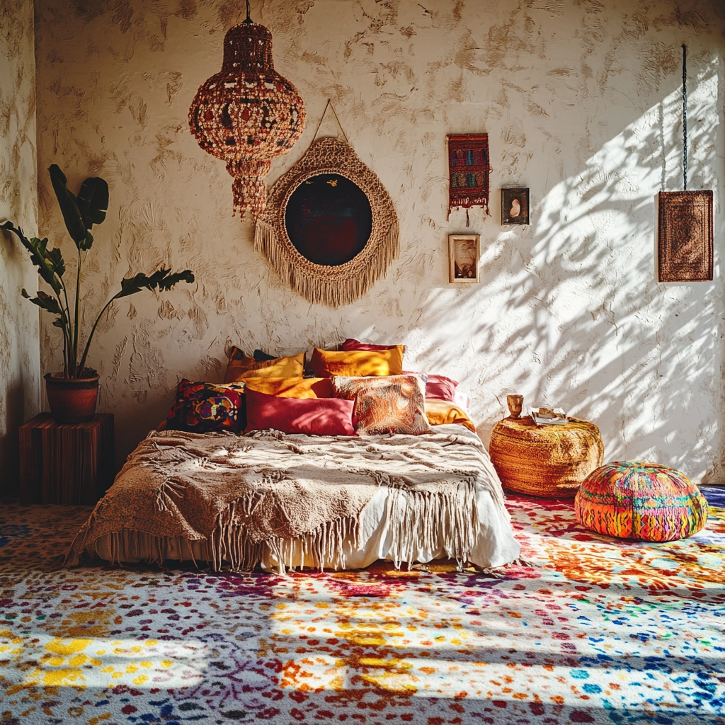 bedroom ideas carpet floor 15