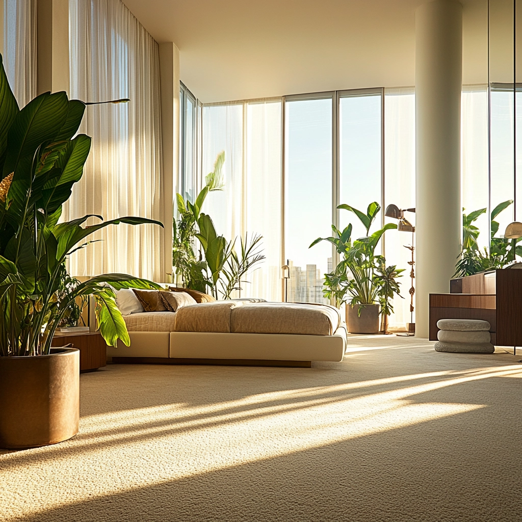 bedroom ideas carpet floor 22