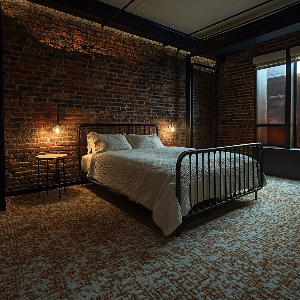 bedroom ideas carpet floor 34