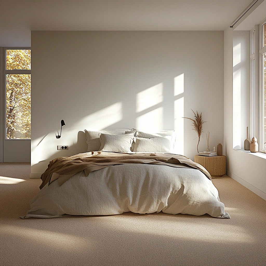 bedroom ideas carpet floor 49