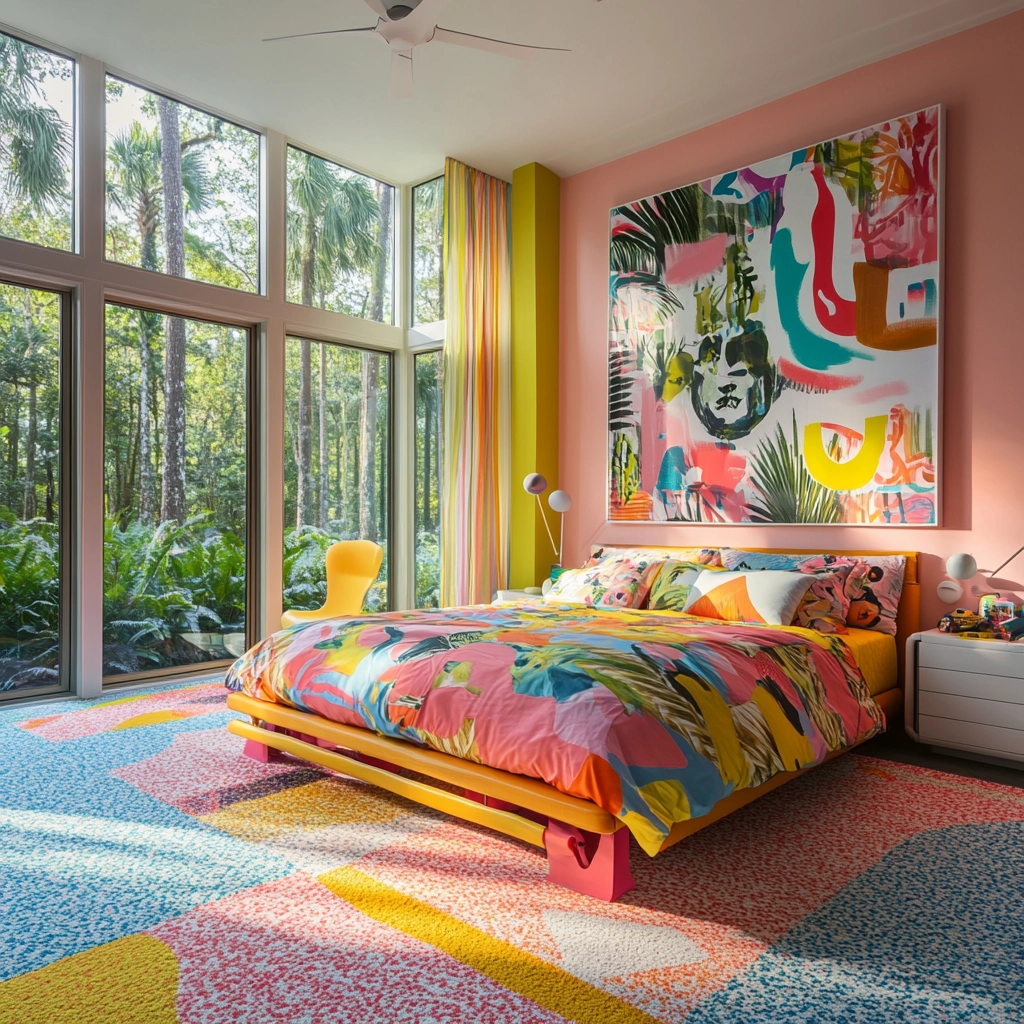 bedroom ideas carpet floor 53
