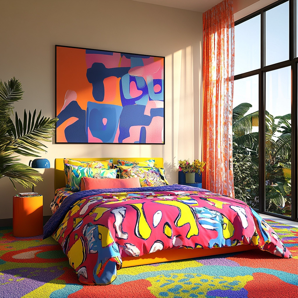 bedroom ideas carpet floor 55
