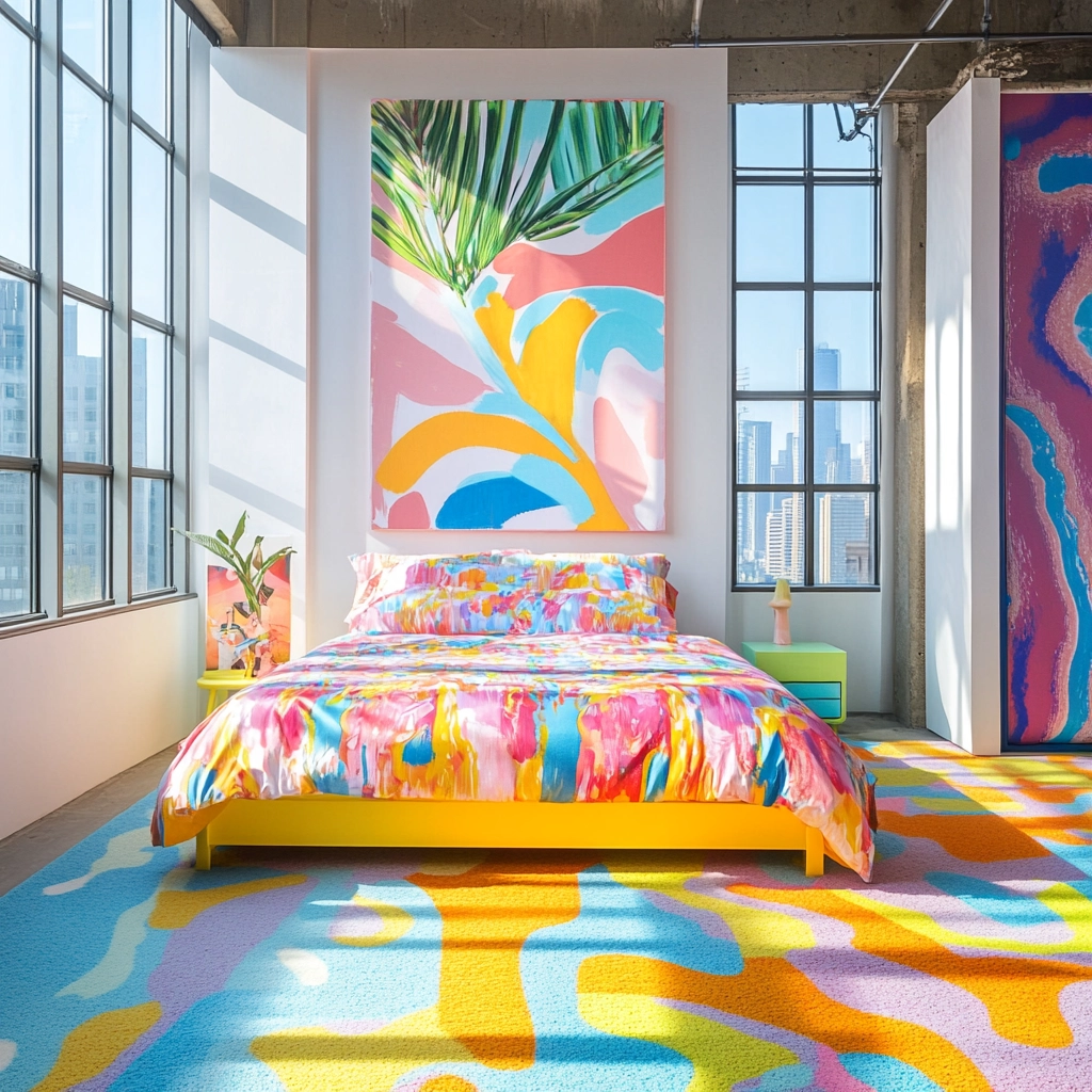 bedroom ideas carpet floor 56