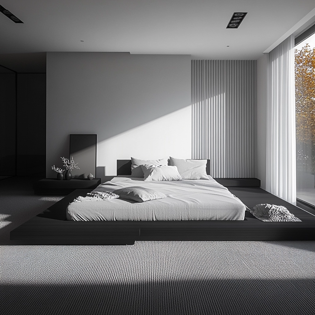 bedroom ideas carpet floor 69