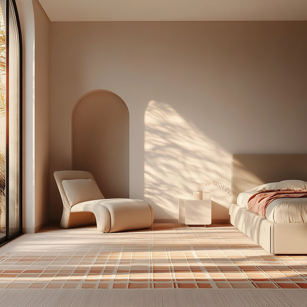 bedroom rug aesthetic 11