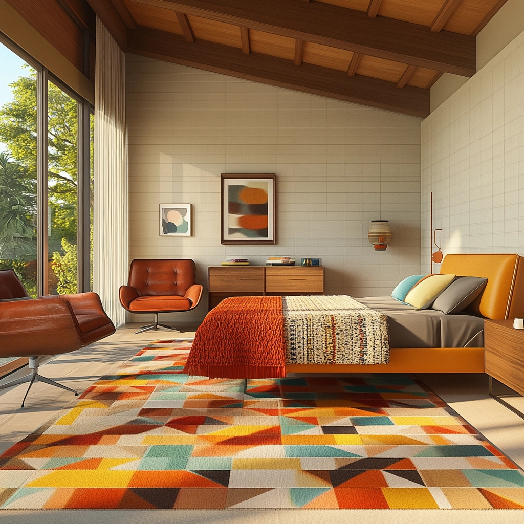 bedroom rug aesthetic 37
