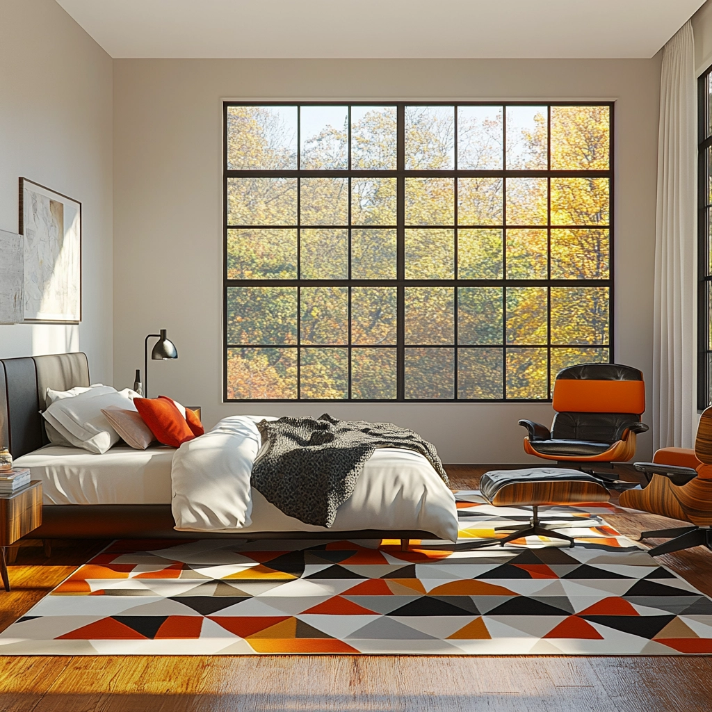 bedroom rug aesthetic 39