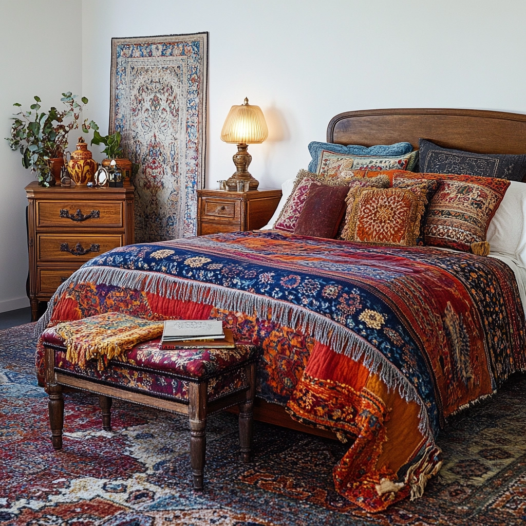 bedroom rug aesthetic 6
