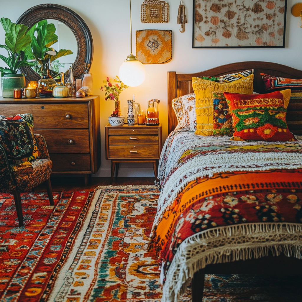 bedroom rug aesthetic 7