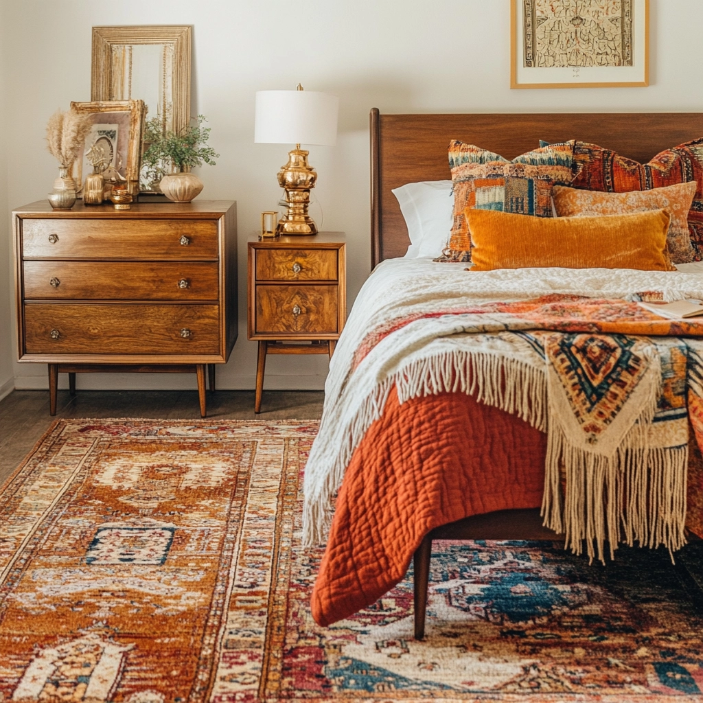bedroom rug aesthetic 8