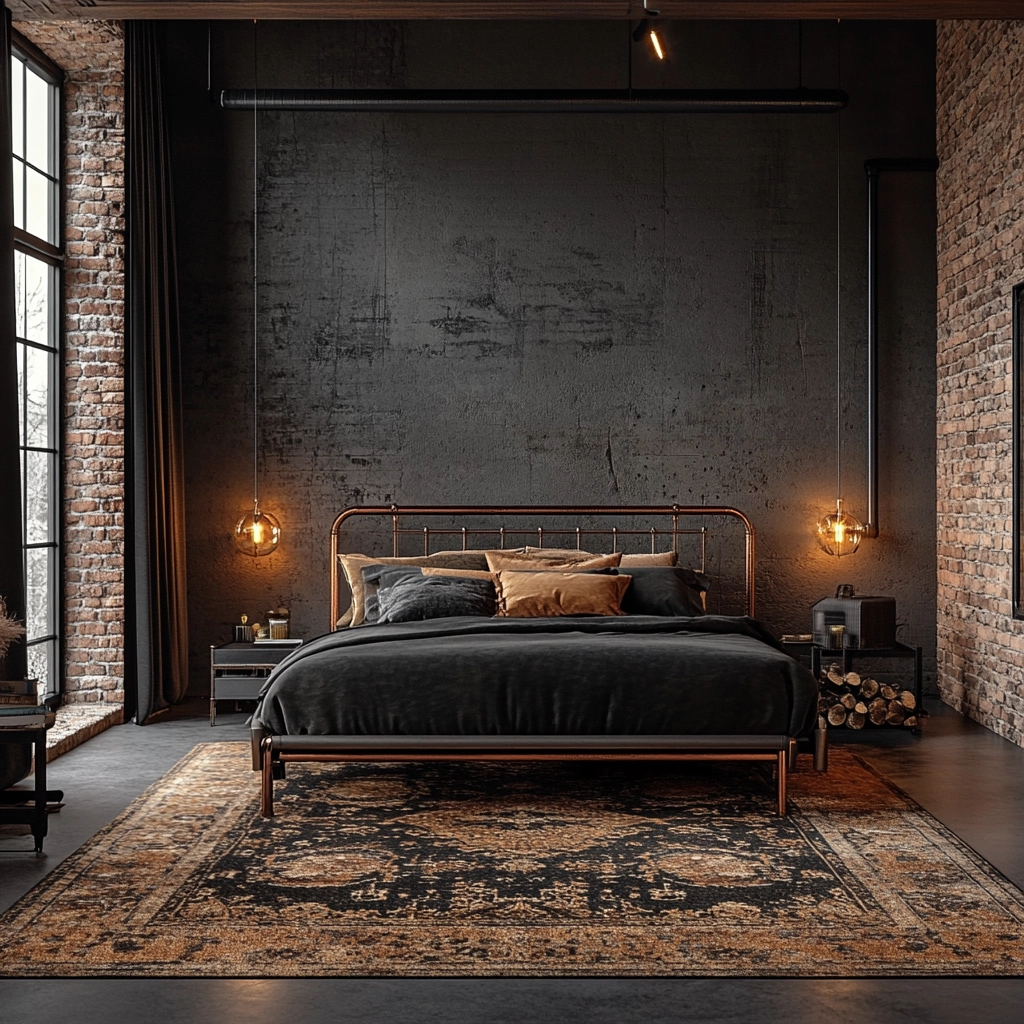 bedroom rug ideas 14