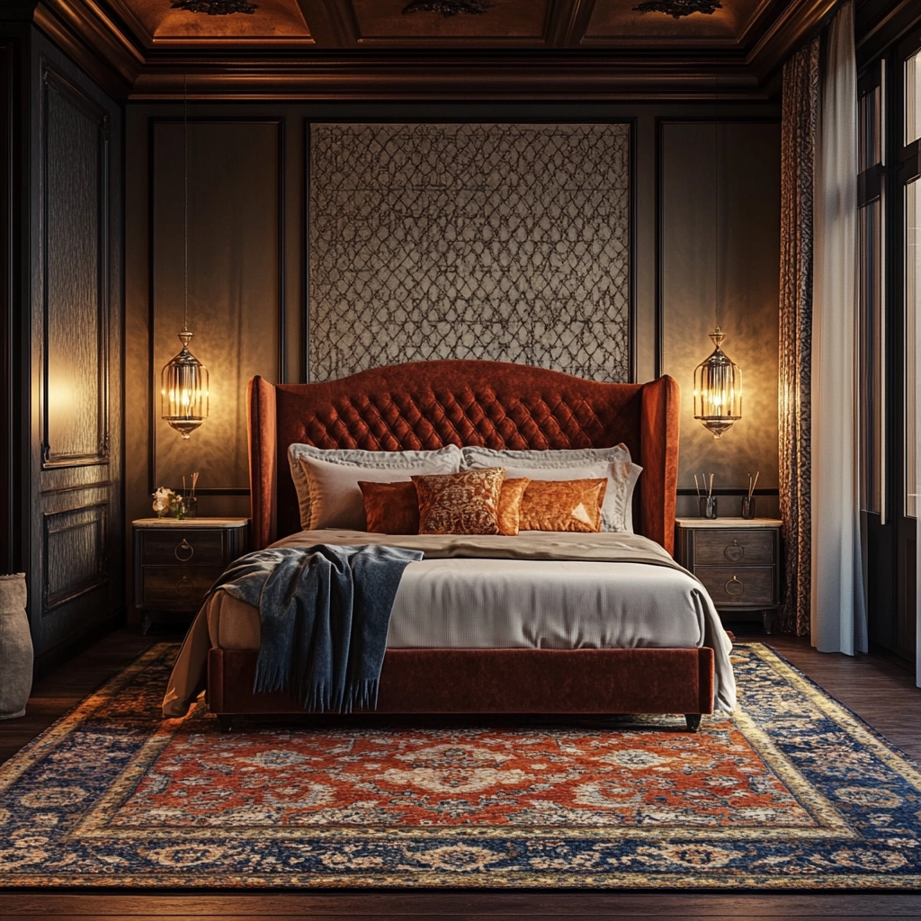 bedroom rug ideas 22