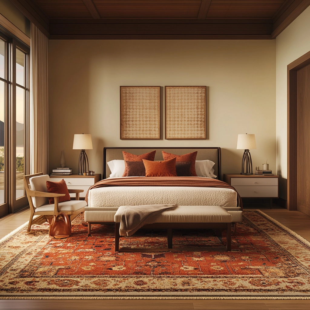 bedroom rug ideas 67