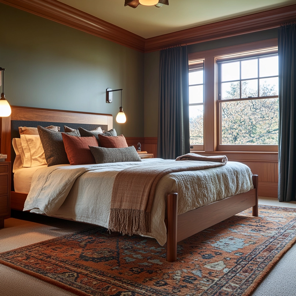 bedroom rug ideas 68