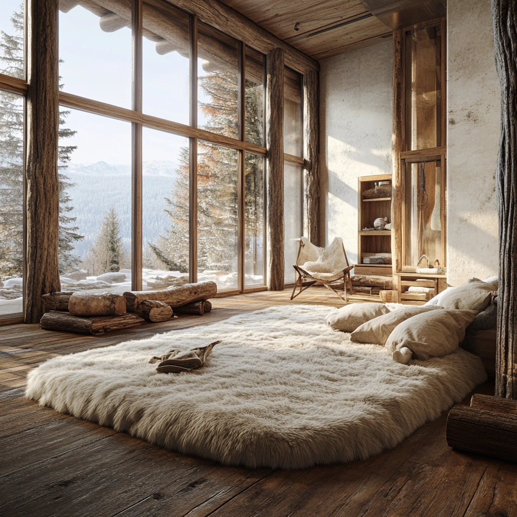 bedroom rug ideas wood floor 23