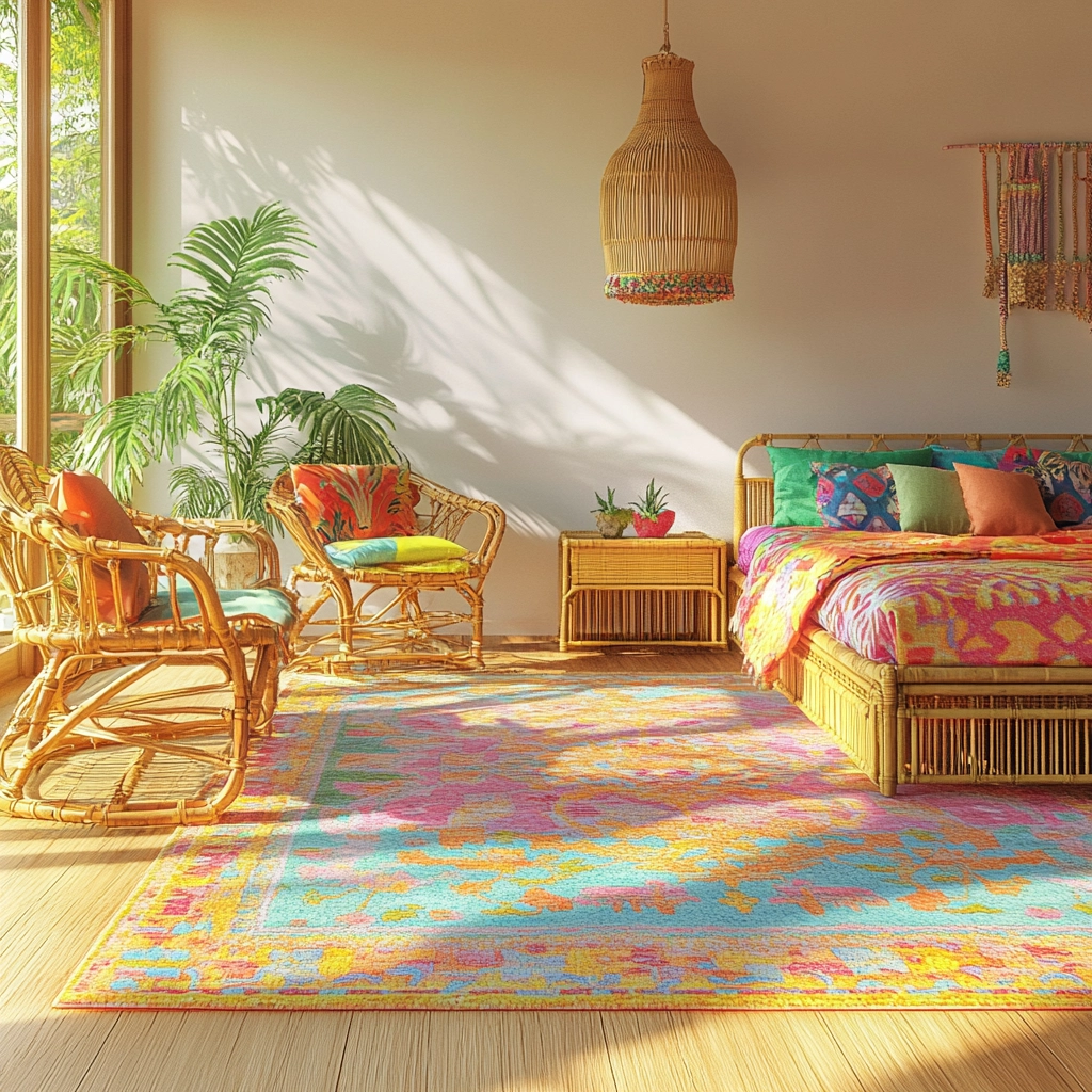 bedroom rug ideas wood floor 27