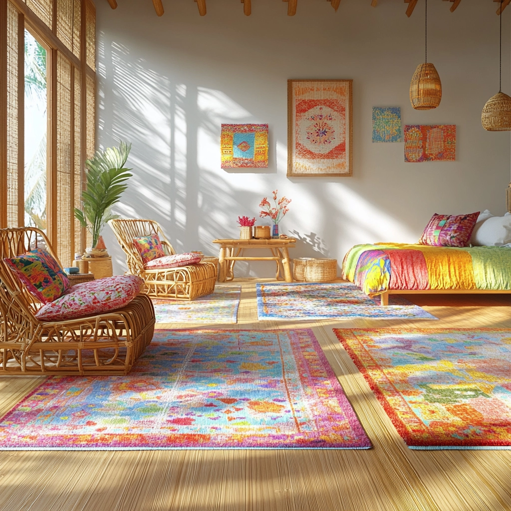 bedroom rug ideas wood floor 28