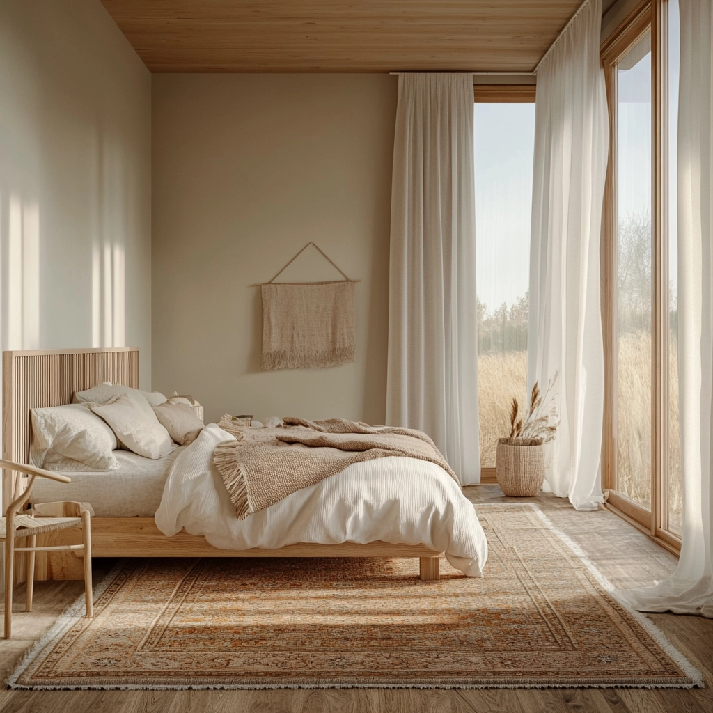 bedroom rug ideas wood floor 3