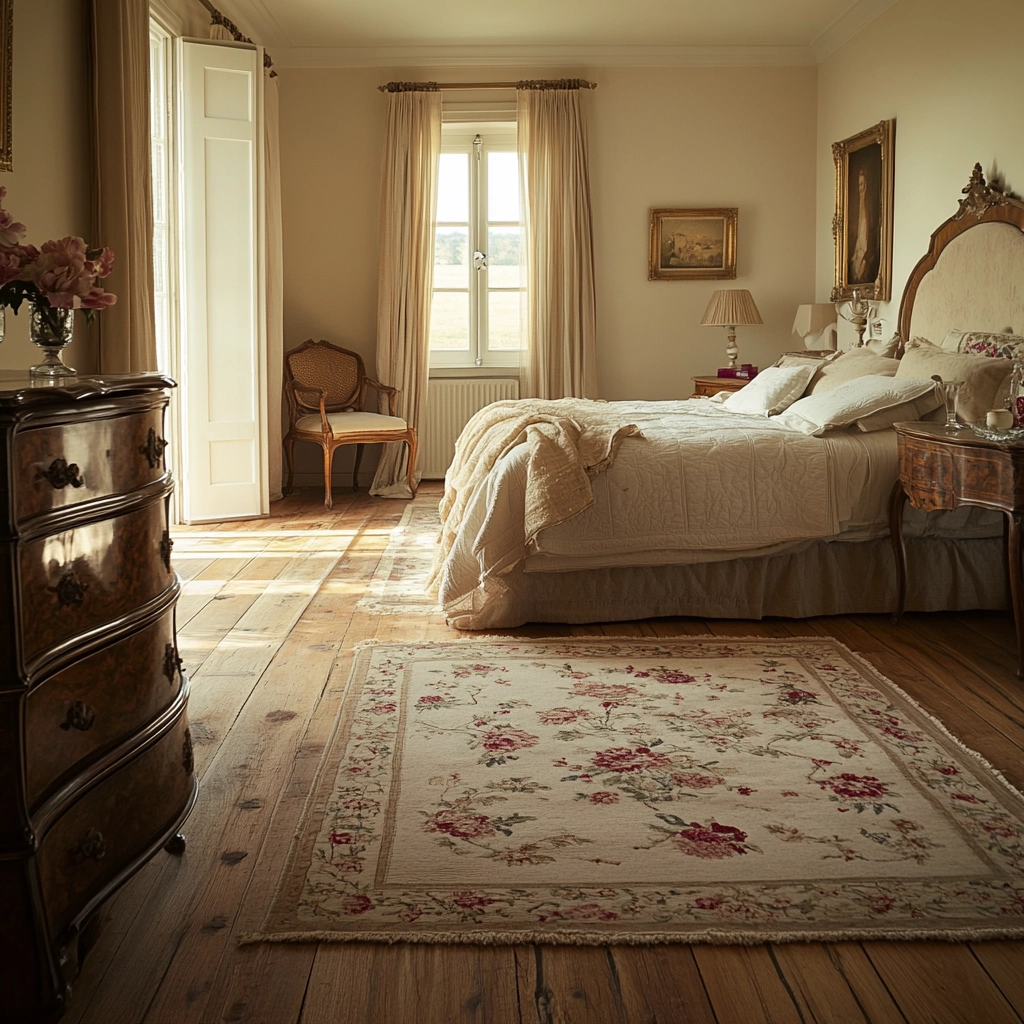 bedroom rug ideas wood floor 34