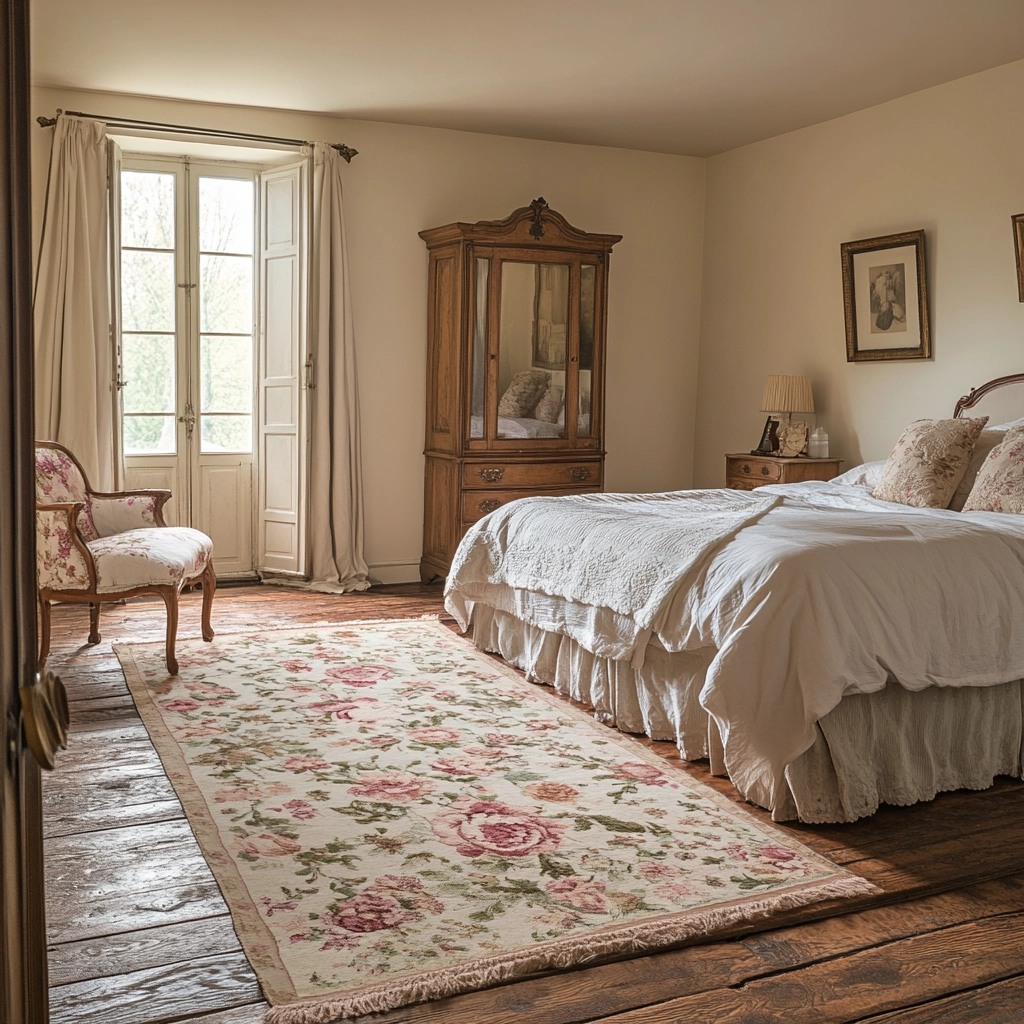 bedroom rug ideas wood floor 36
