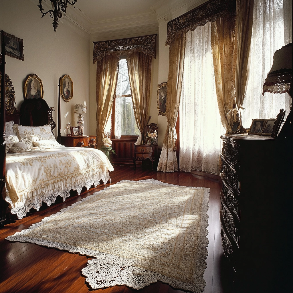 bedroom rug ideas wood floor 61