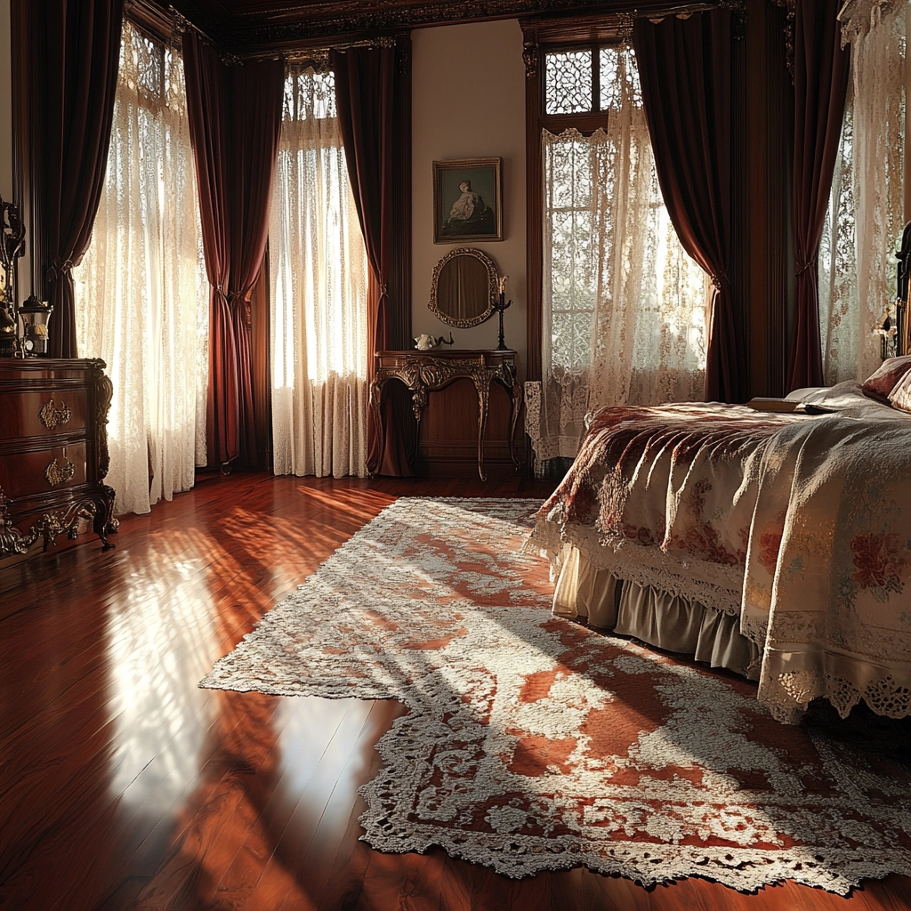 bedroom rug ideas wood floor 62