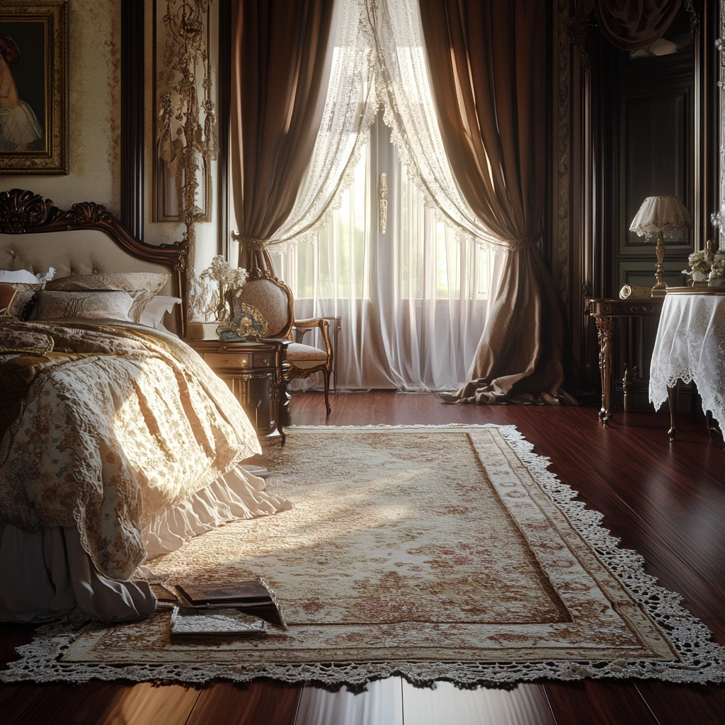 bedroom rug ideas wood floor 63