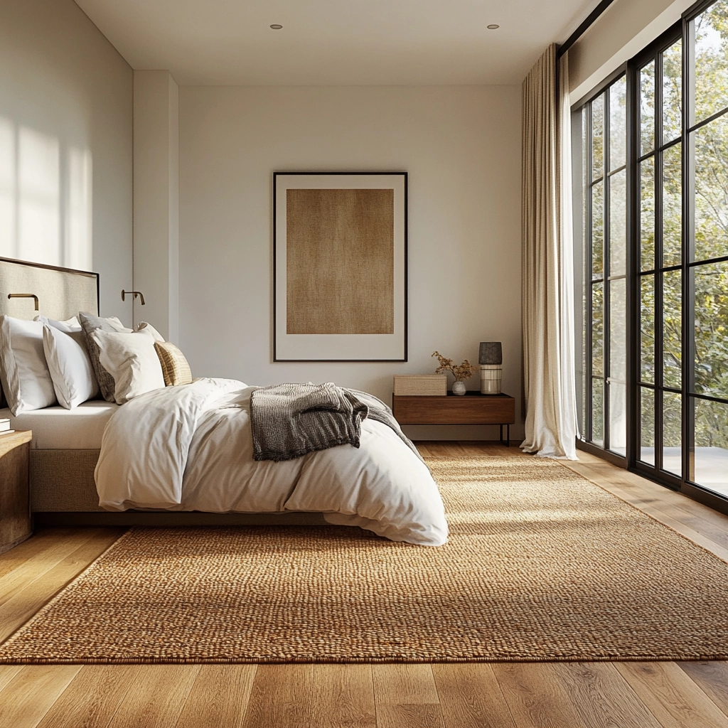 bedroom rug ideas wood floor 70
