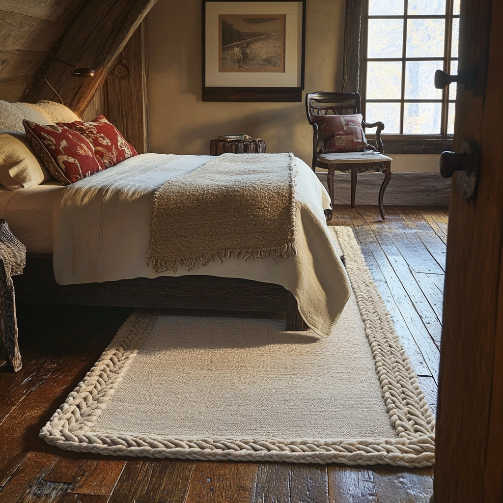 bedroom rug ideas wood floor 75