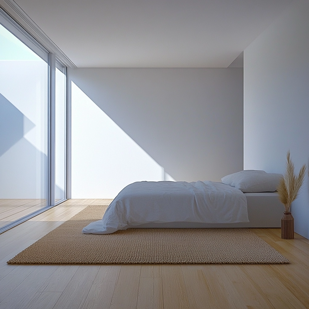 bedroom rug ideas wood floor 78