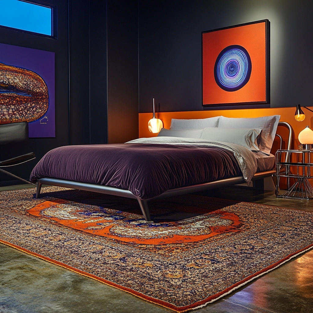 bedroom rug inspiration 11