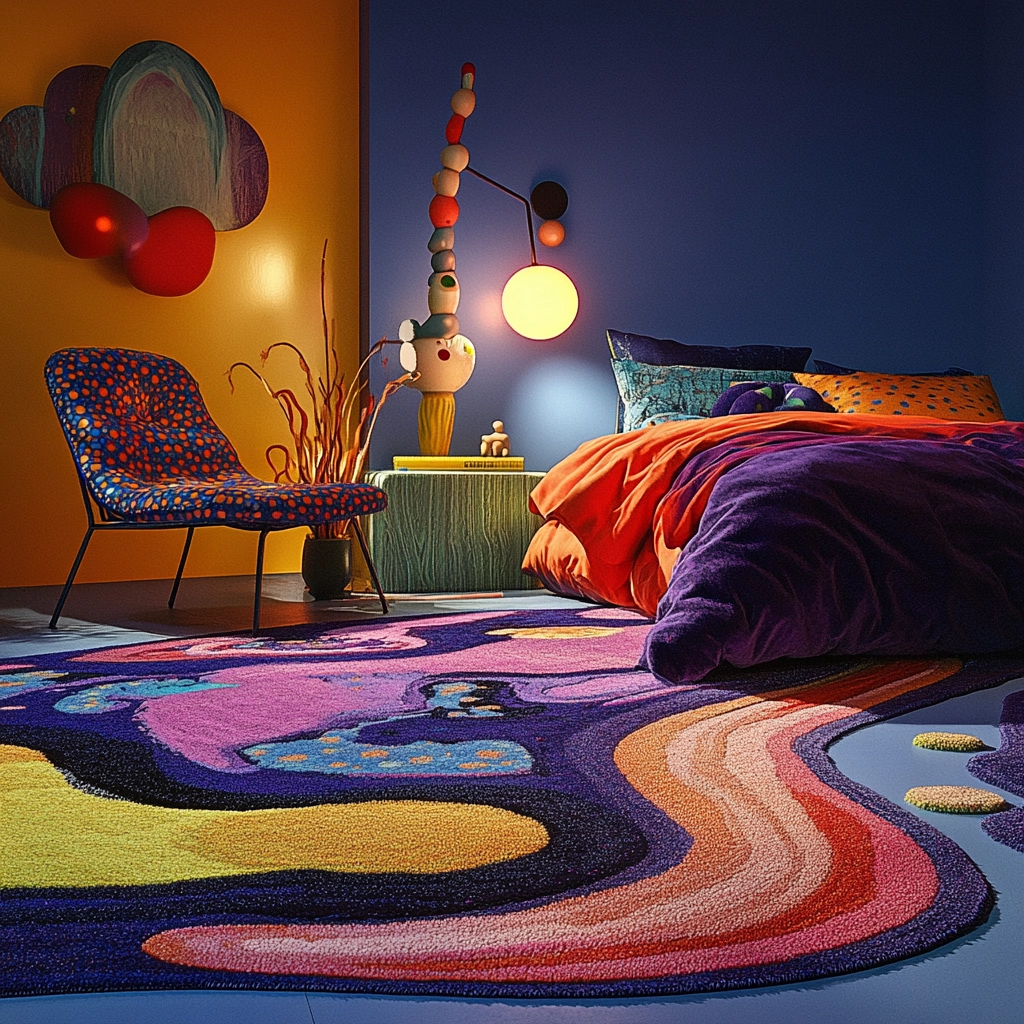 bedroom rug inspiration 60